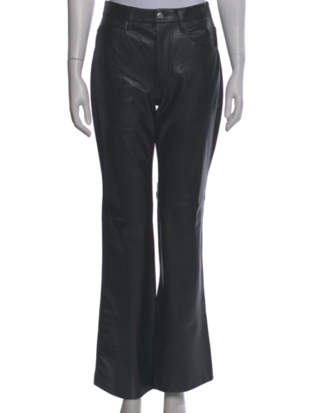 A.L.C. Black Leather Pants – Size 8